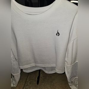 Ryderwear Crop Top With Mesh Linning